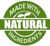 Made with natural ingredients mark